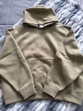 Nike Tech Reimagined Oversized Hoodie FZ0744-276 Neutral Olive Brand New